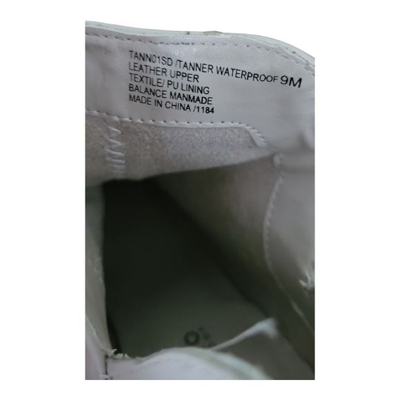 Blondo Tanner Waterproof Women's Off White Ankle Booties Size 9.5 - Picture 8 of 8